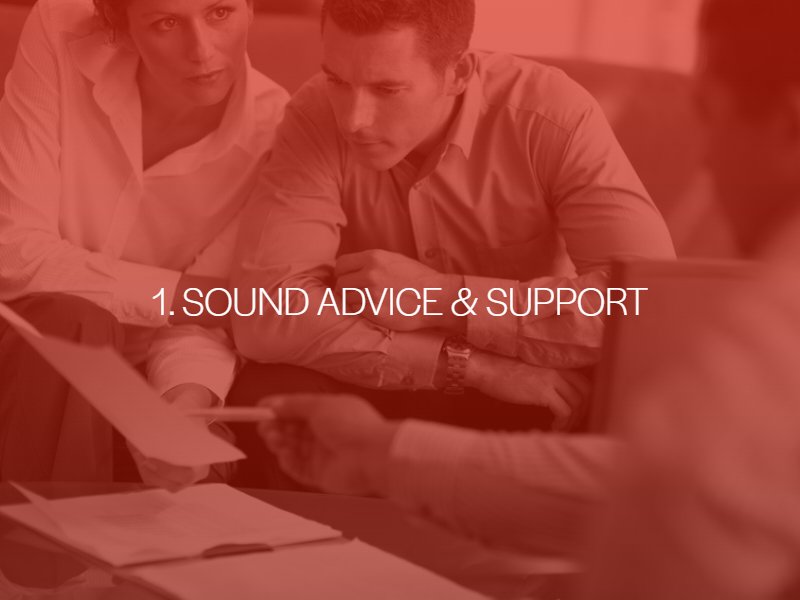 1. Sound Advice & Support